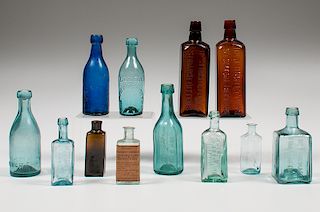 Medicinal and Other Glass Bottles