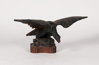 Cast Iron Eagle from Ohio Canal Building 