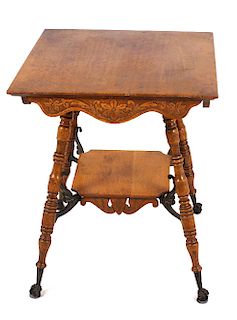 Parlor Table with Ball & Claw Feet