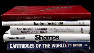 Collector Firearm Hard Copy Book Collection (5)