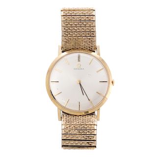 A Gent's 14K Omega Wrist Watch
