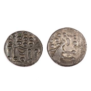 2- Celtic Durotrige Cranborn Chase Silver Staters