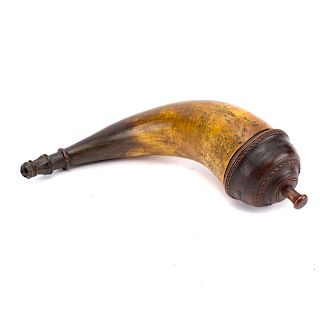 Antique powder horn