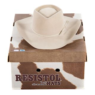 Resistol western style hat