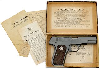 Colt Model 1903 Pocket Hammerless Semi-Auto Pistol 