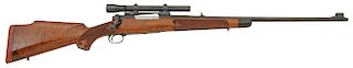 Custom George Sherwood Engraved Winchester Model 70 Rifle