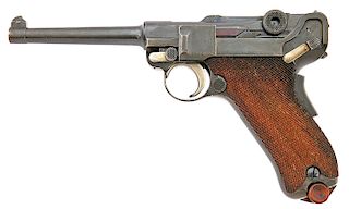 DWM Model 1906 Brazilian Contract Luger Pistol