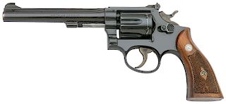 Smith and Wesson K-22 Masterpiece Hand Ejector Revolver