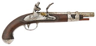 U.S. Model 1816 Flintlock Pistol by Simeon North