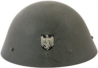 Czech M34 Helmet with Heer Decal