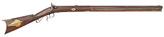American Back Action Halfstock Percussion Sporting Rifle