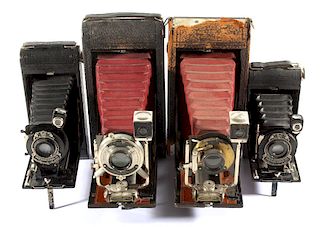 Kodak Pocket Folding Camera No.1/1A x2 3A