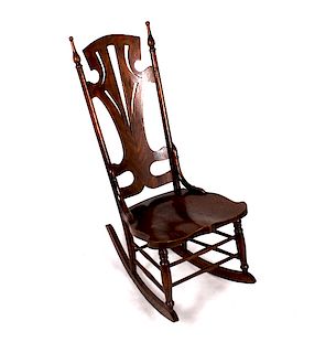 Antique Early Child Rocking Chair