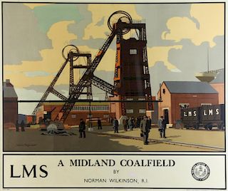 WILKINSON, Norman. "A Midland Coalfield" London