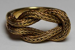 JEWELRY. Ilias Lalaounis 18kt Gold Woven Chain