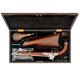 Springfield U.S.Model 1855 Pistol Carbine In Period Case