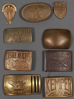 LARGE MOSTLY U.S. MILITARY LOT, 19TH/20TH CENTURY