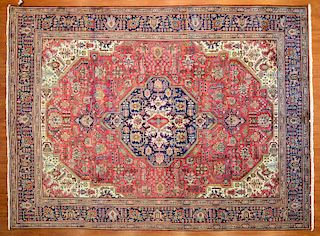 Persian Tabriz carpet, approx. 9.9 x 13.2