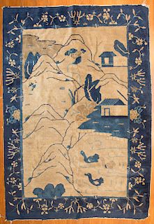 Antique Peking rug, approx. 4.2 x 5.10