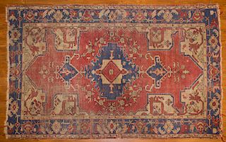 Antique Oushak rug, approx. 3.11 x 6.3