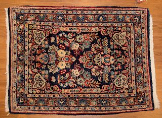 Persian Sarouk mat, approx. 2.1 x 2.9