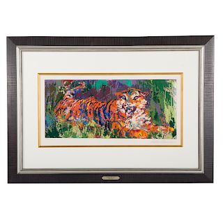 LeRoy Neiman. "Young Tiger," serigraph