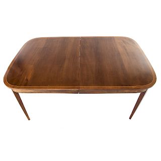 Potthast Federal style mahogany dining table