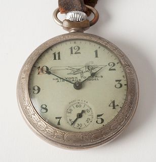 Lindbergh Pocket Watch and Fob