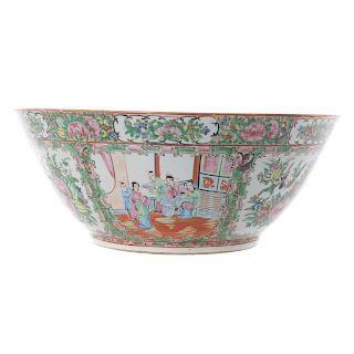 Chinese Export Rose Medallion bowl