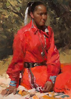 Navajo Maiden by Mian Situ