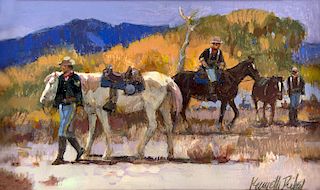 Gathering the Horses by Kenneth Riley