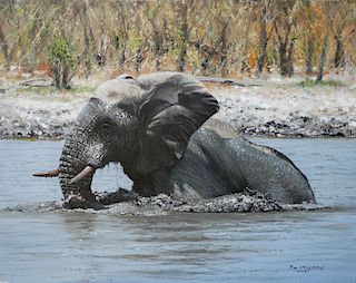 Taking a Dip by Pip McGarry