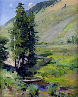 July on Trail Creek by Rod Goebel
