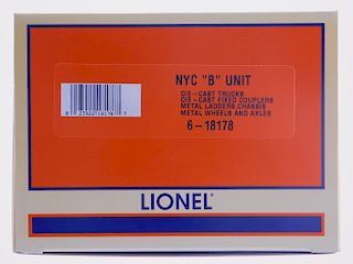 Lionel Century Club NYC B Unit O Gauge Model Train