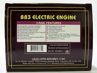 MTH Long Island BB3 Electric Engine O Gauge Train