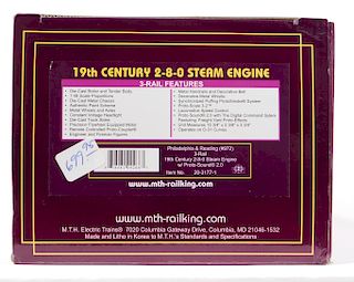 MTH 19C. Philadelphia & Reading 2-8-0 Steam Engine