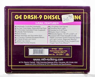 MTH CP Rail GE Dash-9 #9637 Diesel Engine O Train