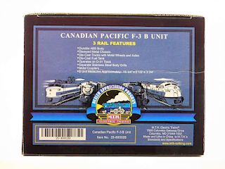 MTH DAP Canadian Pacific F-3 B Unit O Gauge Train