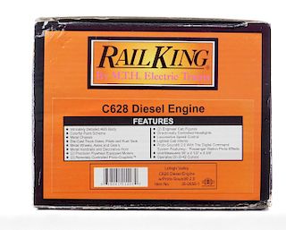 MTH Rail King Lehigh Valley C628 Diesel Engine