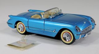 Franklin Mint 1:24 Chevrolet Corvette Diecast Car