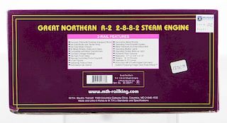 MTH Great Northern R-2 2-8-8-2 Steam Engine Train