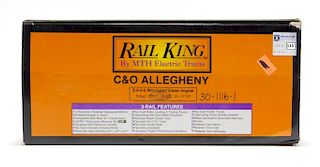 Rail King C&O Allegheny 2666 Steam Engine Train