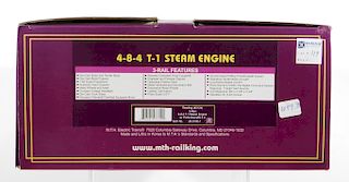 MTH Reading 4-8-4 T-1 #2124 Steam Engine Train
