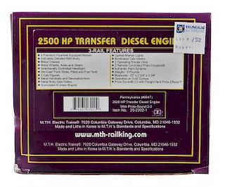 MTH Pennsylvania 2500HP Transfer Diesel Engine