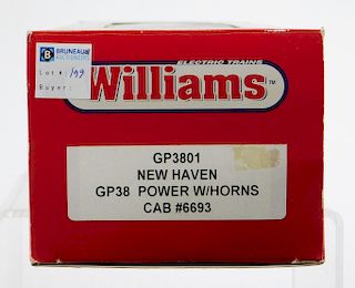 Williams New Haven GP38 Power Cab Electric Train
