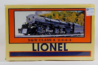 Lionel N&W Class A Articulated Steam Locomotive
