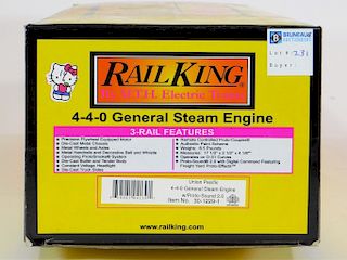 Rail King Union Pacific 4-4-0 Steam Engine Train