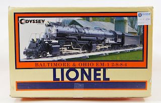 Lionel Baltimore Ohio EM-1 2-8-8-4 O Locomotive