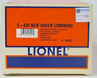 Lionel C-420 New Haven Command Locomotive Train