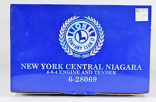 Lionel Century Club New York Central Niagara Train